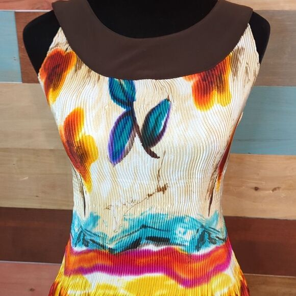 Small gorgeous crinkle sleeveless blouse sere nade - Picture 2 of 5